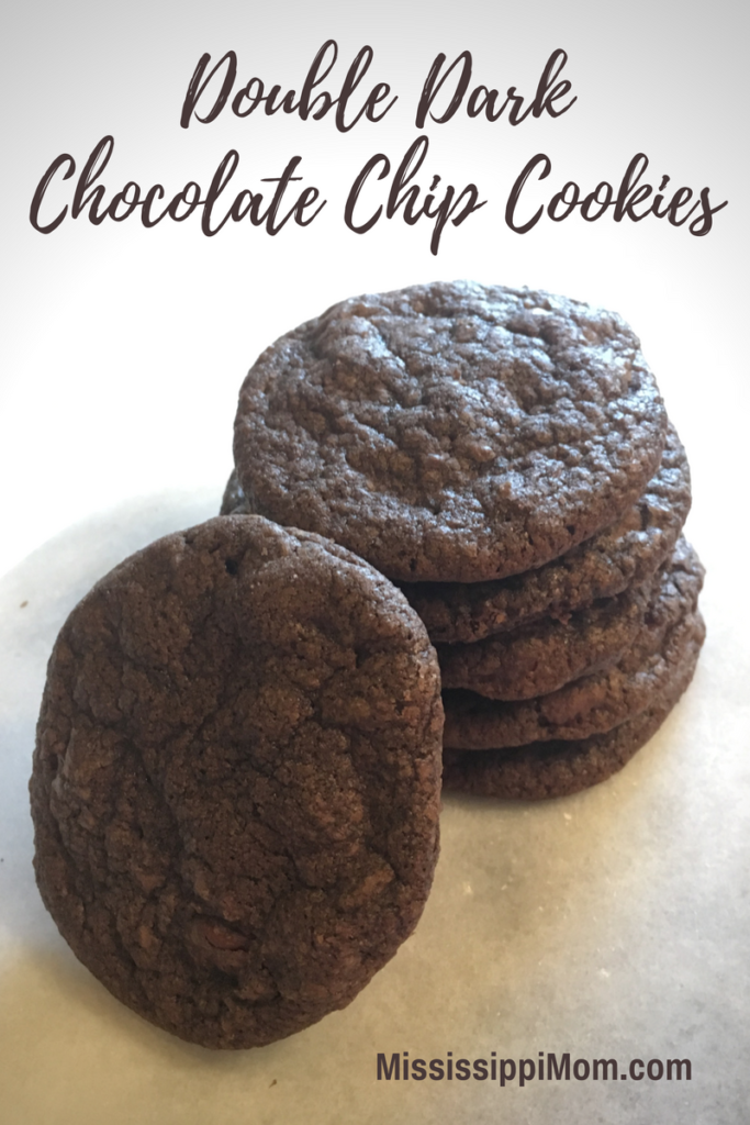 Double-Dark Chocolate-Chip-Cookies